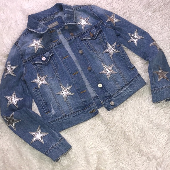 🎉Sale🎊 New Bagatelle Star Denim Jacket - Picture 10 of 16